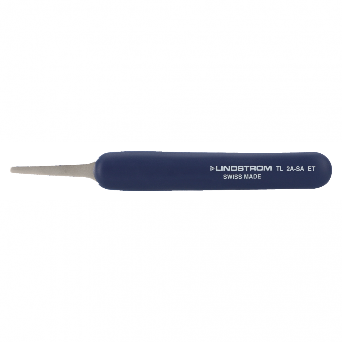 Lindström 不銹鋼 ESD 安全人體工學鑷子 2A 型，帶圓形、扁平和極細尖端 TL2A-SA-ET - 商品圖 2